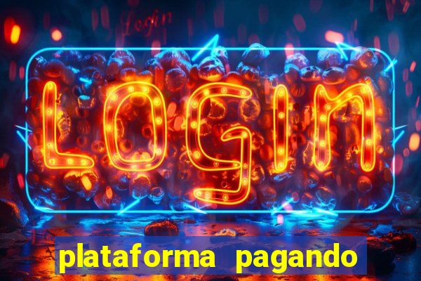 plataforma pagando no cadastro